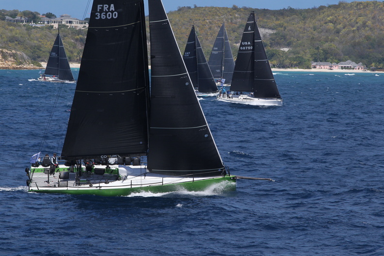 Ker 46 Daguet 3 – Corum (FRA), skippered by Frederic Puzin will be taking part in the RORC Nelson's Cup Series in Antigua next February © Tim Wright/Photoaction.com 