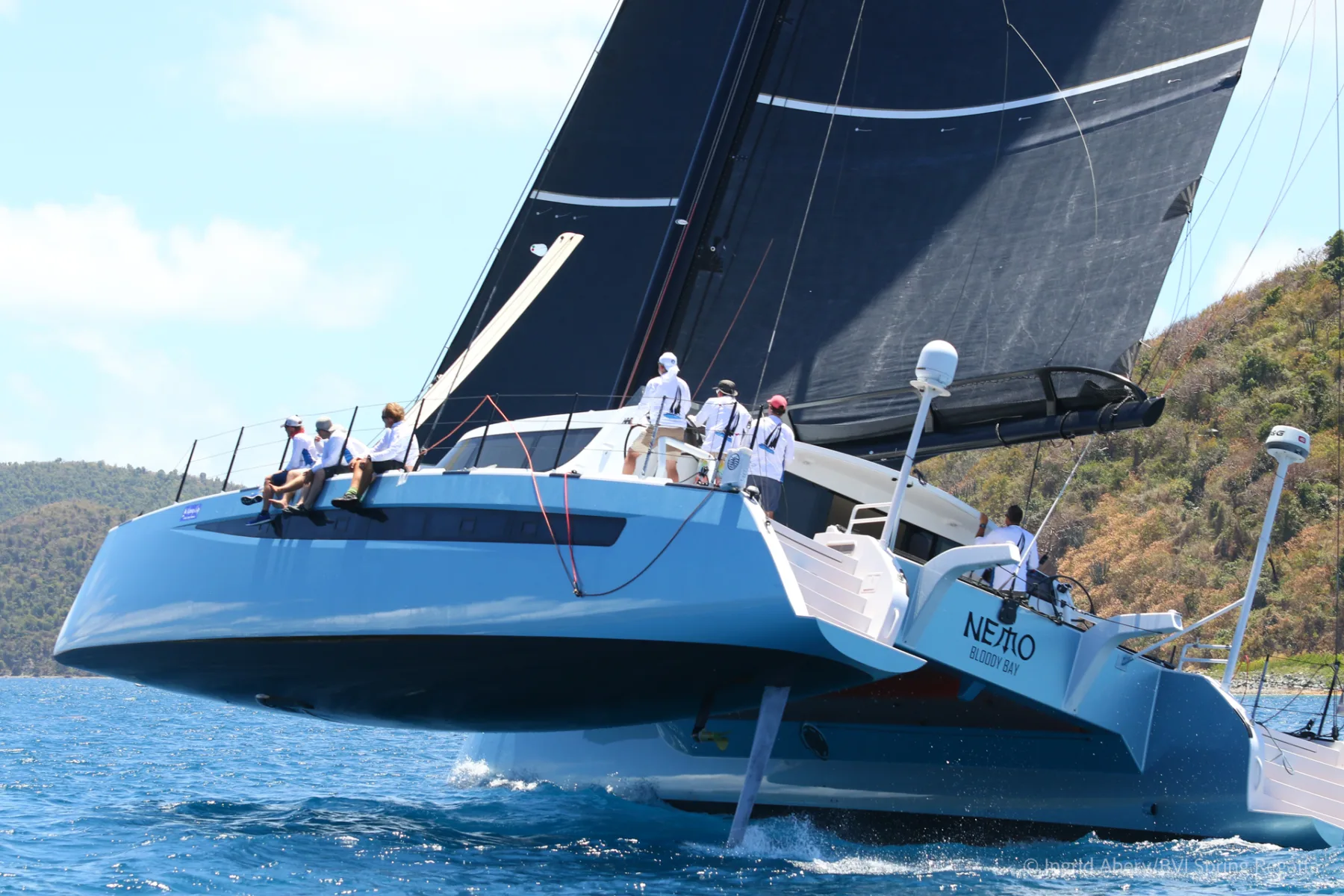 The 2024 BVI Spring Regatta is the fourth and final leg in the inaugural International Maxi Association Caribbean Maxi Multihull Series.